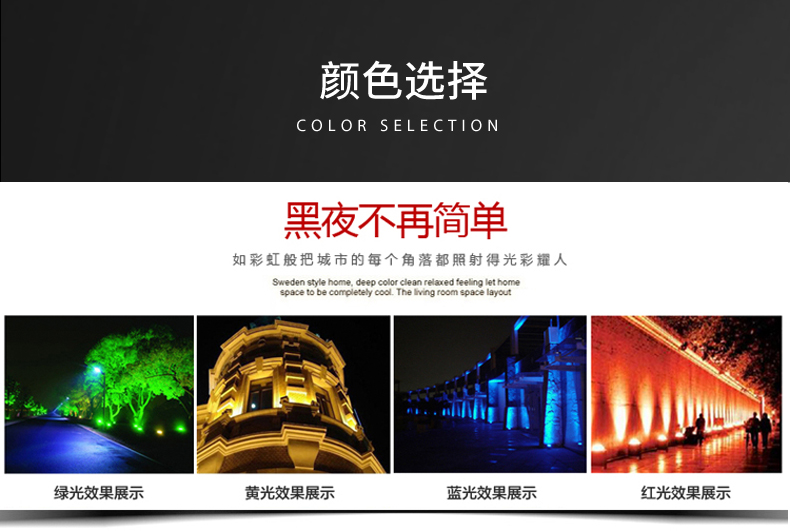 戶外節(jié)能防水 方形led埋地燈 樓梯燈 埋地燈 地埋燈 臺階燈路燈3W(圖23)