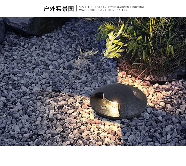 戶外防水 led透光埋地?zé)?一二三四透光地埋燈3W5W6W9W12W15W18W(圖17)