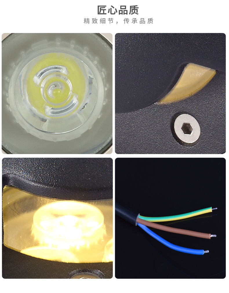 戶外防水 led透光埋地?zé)?一二三四透光地埋燈3W5W6W9W12W15W18W(圖21)