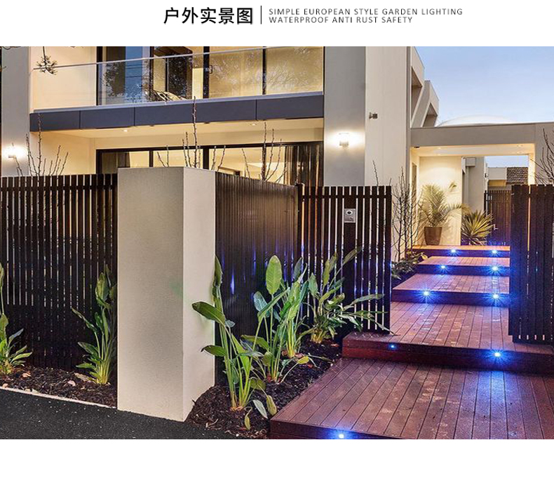 工廠直銷 防水led地埋燈 不銹鋼水下埋地?zé)?廣場(chǎng)景觀地埋燈1W(圖12)