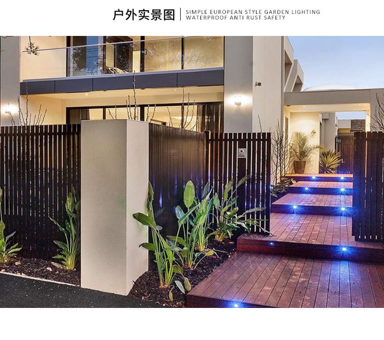 大功率防水方形led地埋燈 防水埋地?zé)?廣場地?zé)?地射燈景觀燈1W(圖13)