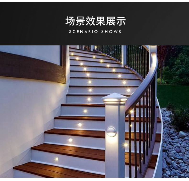大功率防水方形led地埋燈 防水埋地?zé)?廣場地?zé)?地射燈景觀燈1W(圖12)