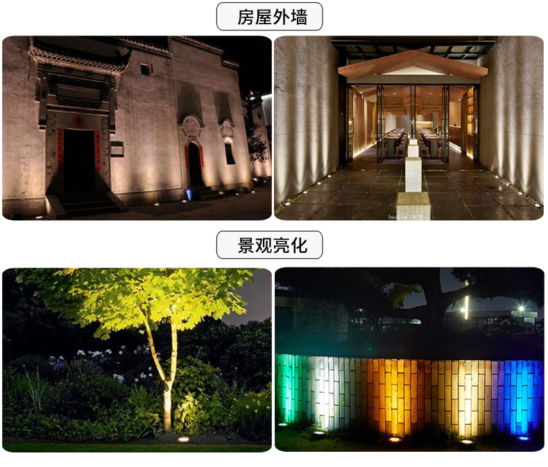 大功率防水方形led地埋燈 防水埋地?zé)?廣場地?zé)?地射燈景觀燈1W(圖20)